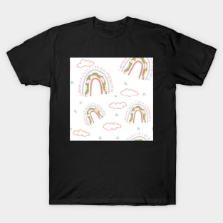 cute boho rainbow pattern T-Shirt